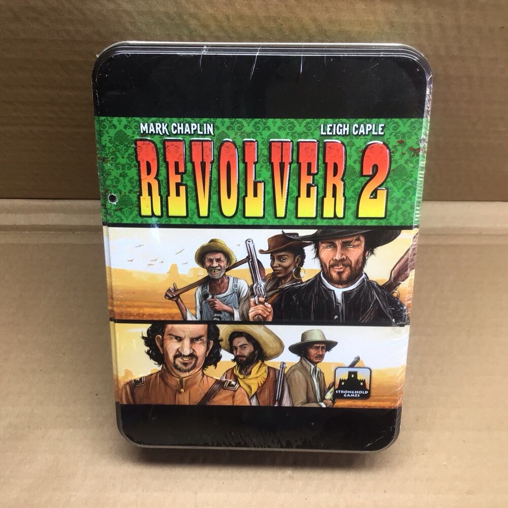 Revolver 2 Card Game Sealed in Metal Box Non-Collectible NEW